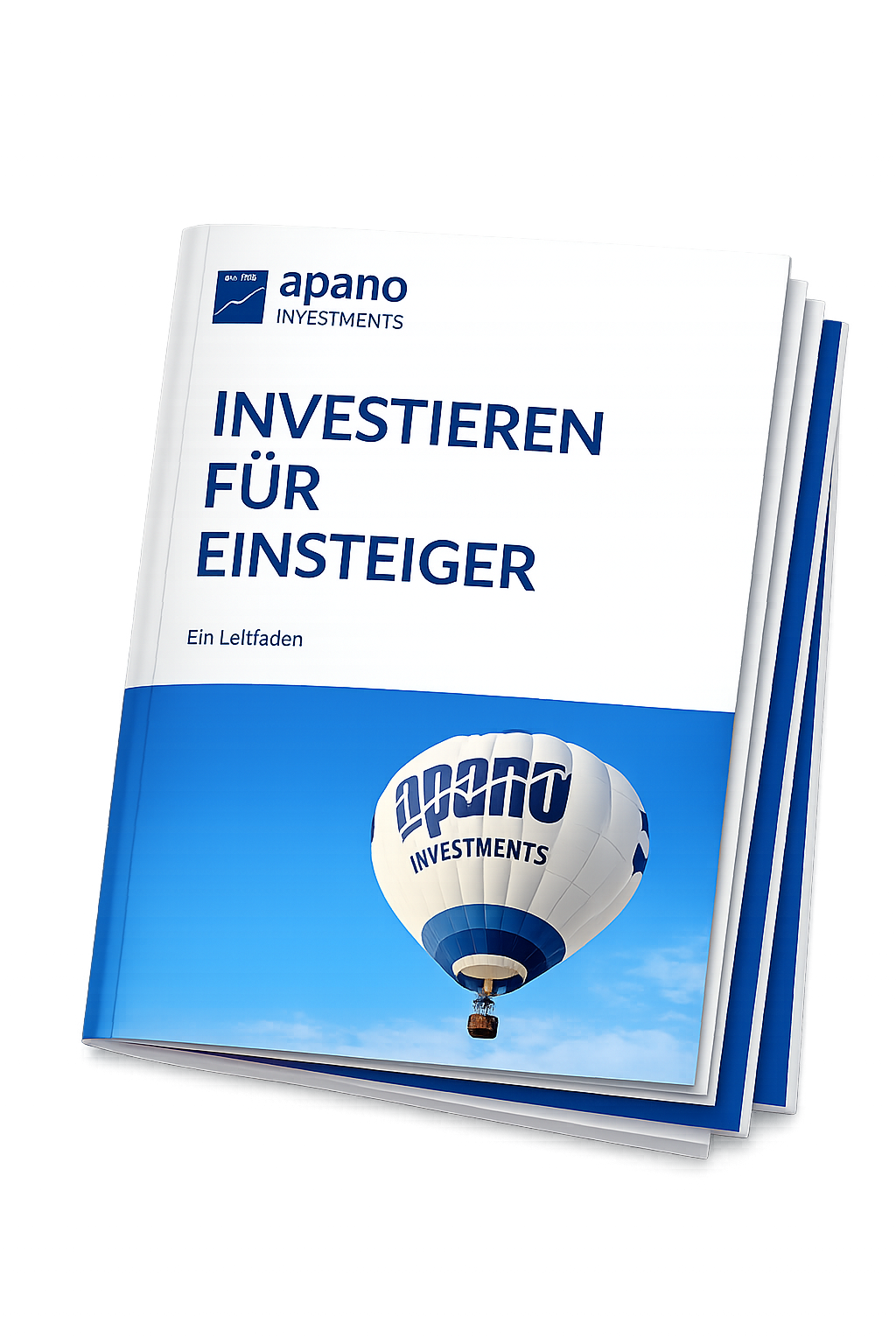 Broschüre Investieren für Einsteiger von apano